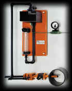 Wall gas-chlorine doser -dosing max 50 kgs. / h-pressure water of feeding up to 20 bars